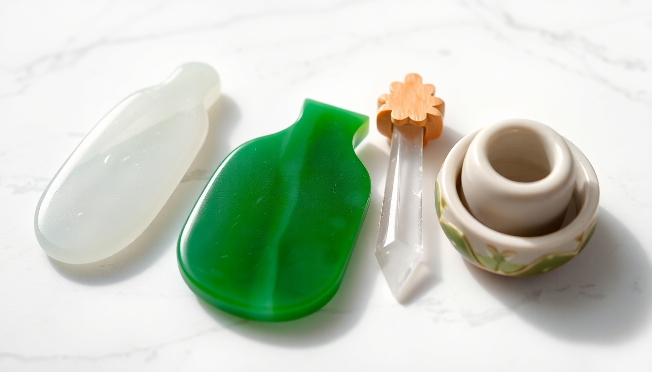 Choosing the Right Gua Sha Tool for Facial Lymphatic Drainage: A Practical Comparison of Jade, Quartz, and Ceramic for Clearer, Radiant Skin