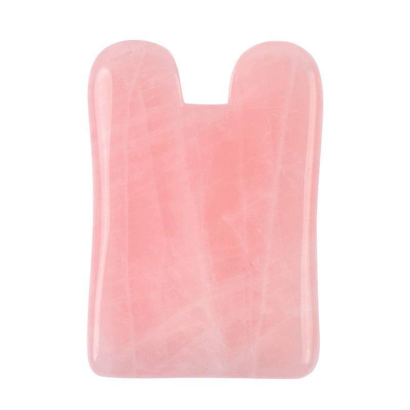 Concave - Massage Gua Sha Tools Natural Rose Quartz Massage - Lova Body Concave Lova body