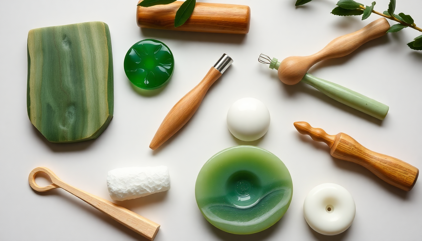How Gua Sha Tool Shape, Weight & Edge Affect Lymphatic Drainage — Choosing Jade, Rose Quartz & Lova Body for Best Results