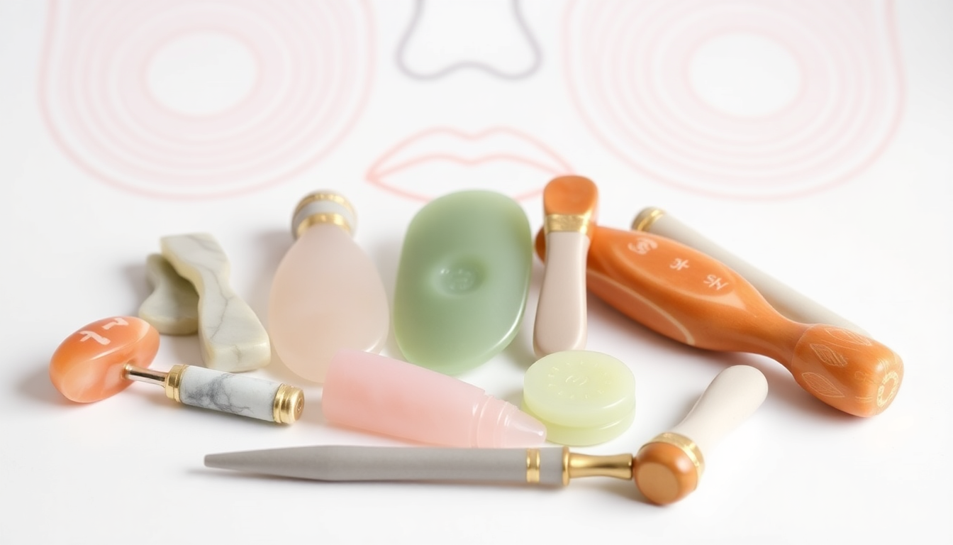 Face-Shape Gua Sha Guide: Choose the Best Tool (Jade, Rose Quartz, Lova Body) + Targeted Lymphatic Drainage Routines for Visible Contouring