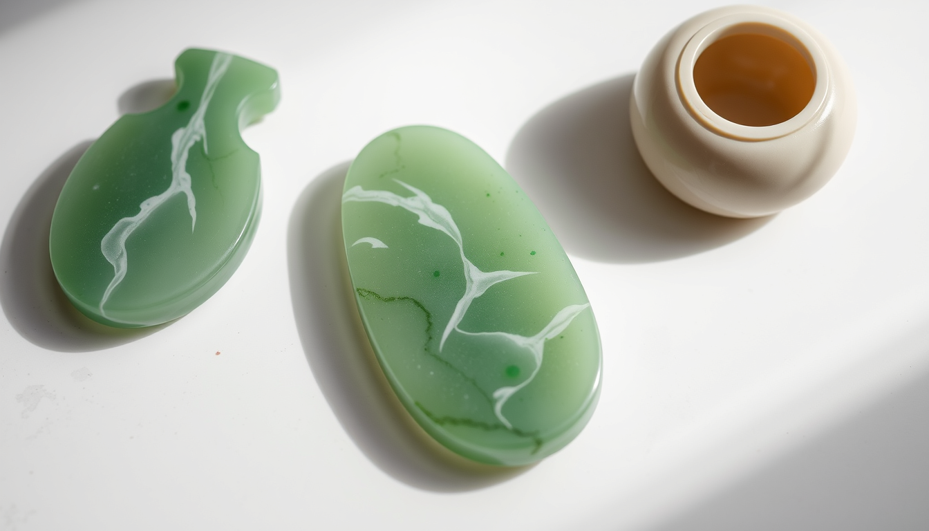 Gua Sha Geometry and Material Science: A Practical Comparison of Jade, Quartz, and Ceramic Tools for Facial Lymphatic Drainage and Radiant Skin