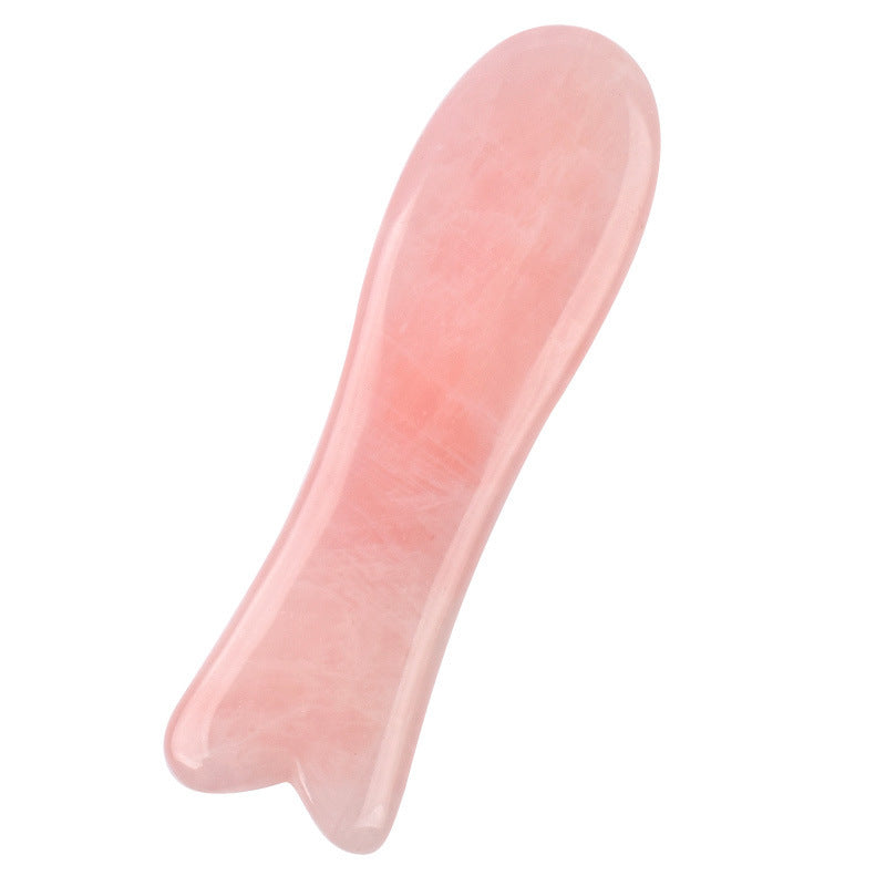 Fishtail - Natural Rose Jade Stone for Skin Care and Relaxation - Lova Body Fishtail