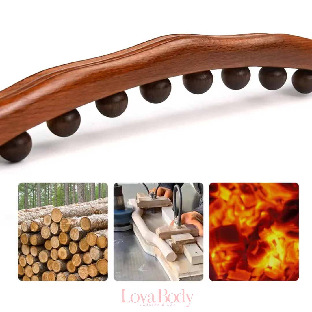 Lymphatic Drainage Self Massage Stick for Body - Lova Body (10 Beads) guasha-body